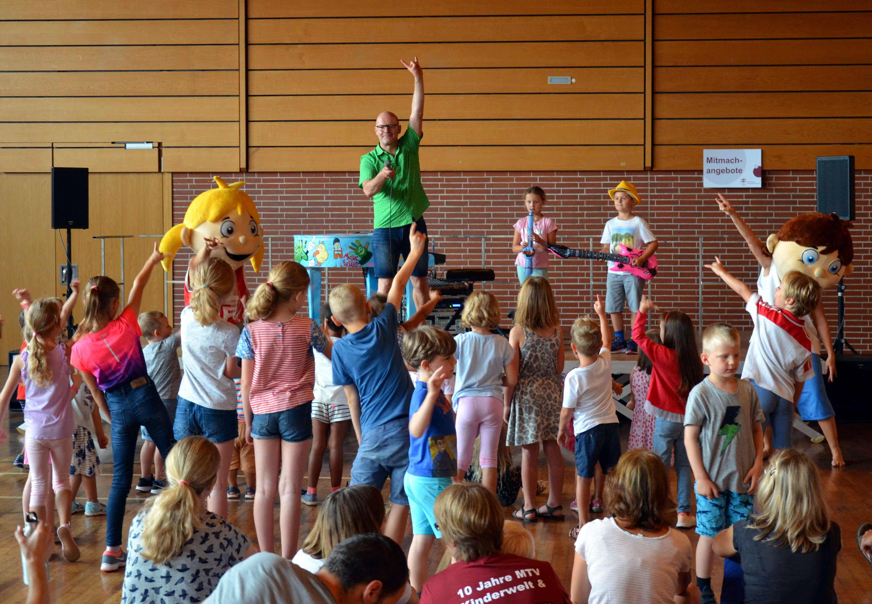 20 Jahre MTV-Fitnessstudio und 10 Jahre MTV Kinderwelt