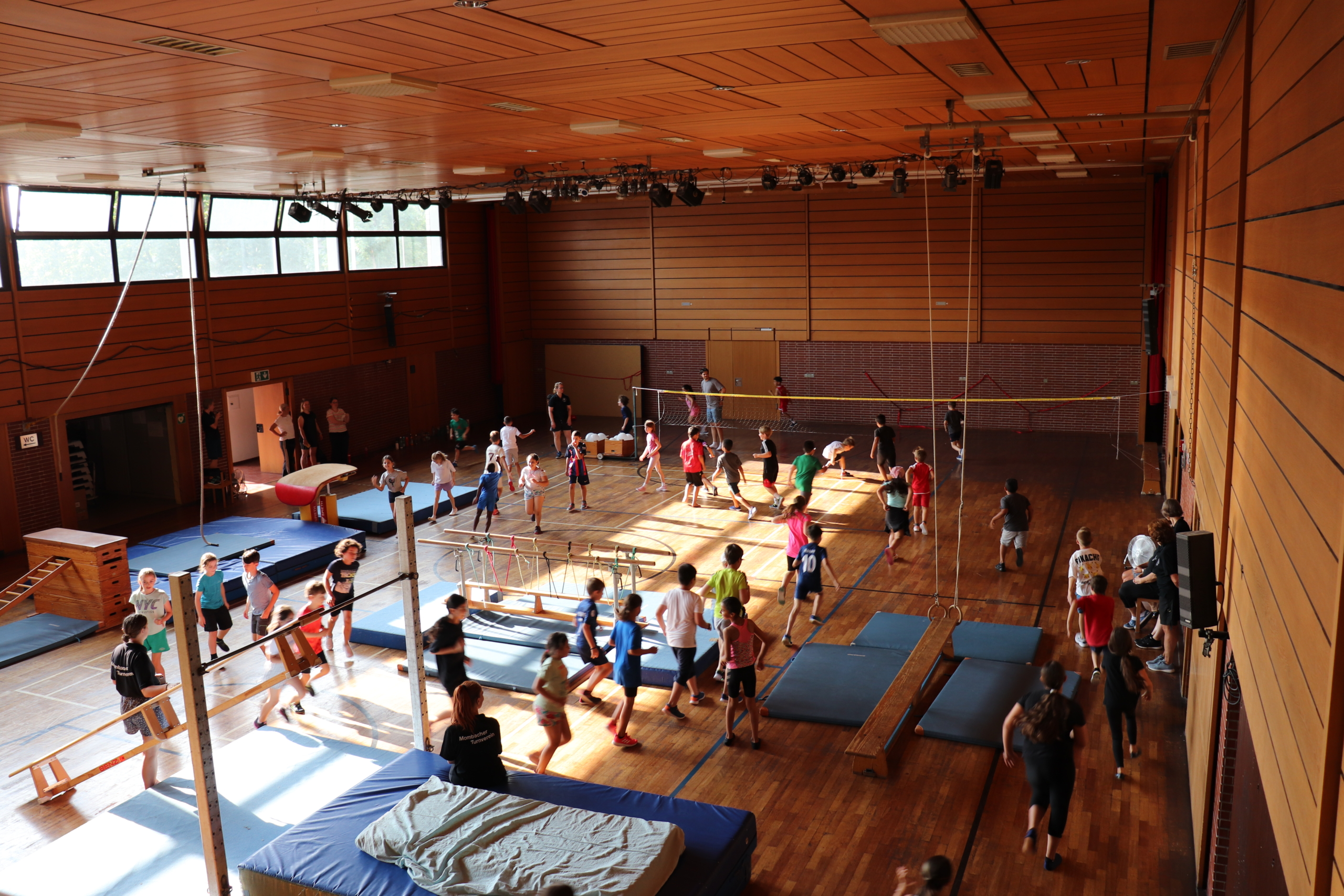 Schulaktionstage beim Mombacher Turnverein